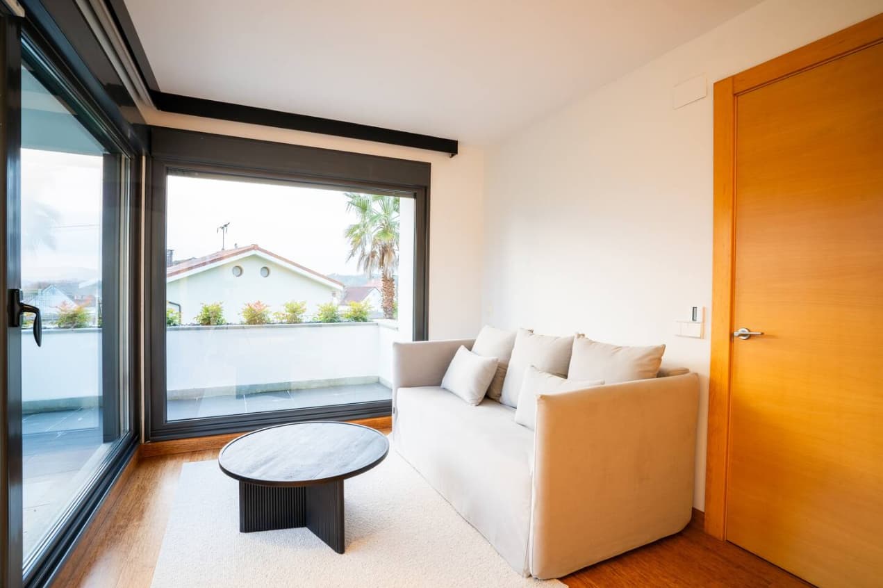 sala de estar del chalet en meres