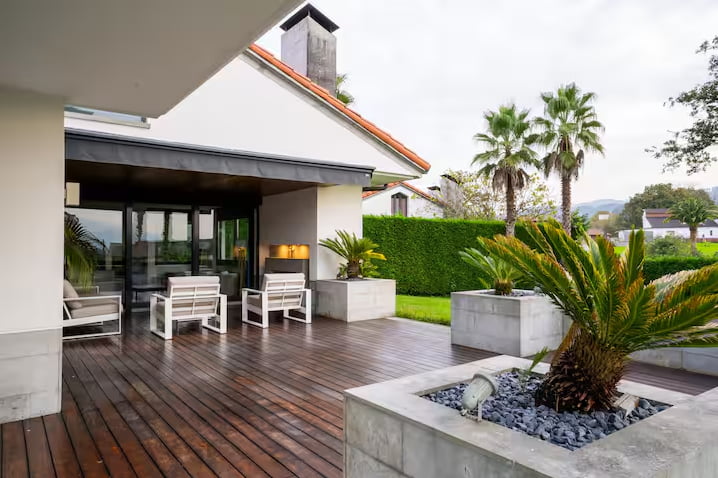 chalet privado en meres
