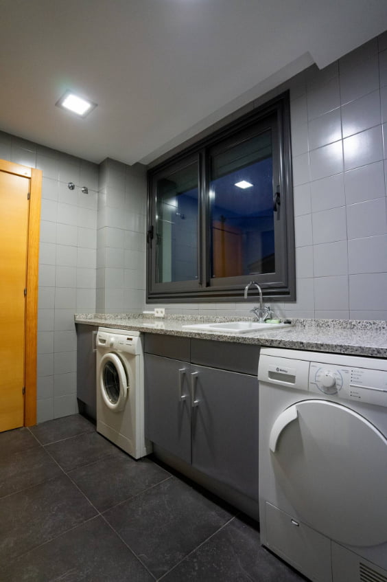 cocina del chalet en meres asturias